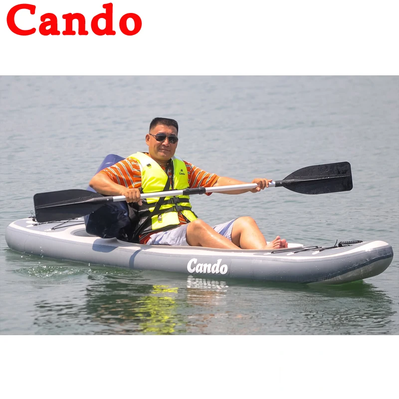 Каяк Cando 3 8 м надувная лодка гребная рыболовные лодки с аксессуарами для каякинга
