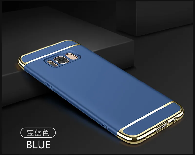 NFH Galaxy S8 S8 Plus чехол для телефона жесткий чехол+ тонкий бампер чехол для samsung Galaxy S8 S 8 Plus силиконовый чехол