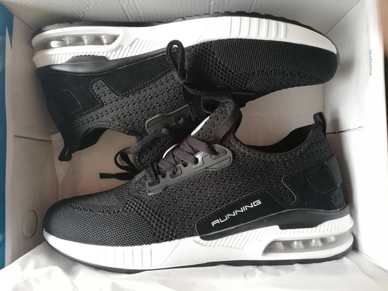 Hemmyi/пара кроссовок; обувь из дышащего сетчатого материала; chaussure homme; сезон весна-осень; мужская обувь на воздушной подушке; размеры 36-45; Прямая поставка