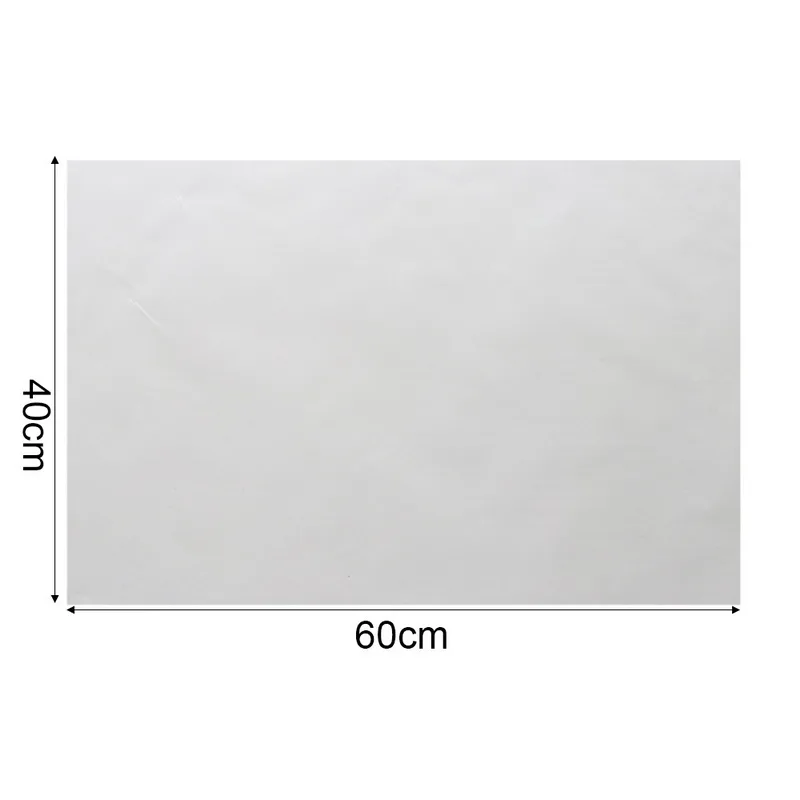 white 40x60cm Hifuar 1 шт. многоразовый коврик для выпечки высокотемпературный лист кондитерские изделия для выпечки клееный коврик антипригарное барбекю печь вкладыши инструмент - Цвет: white 40x60cm