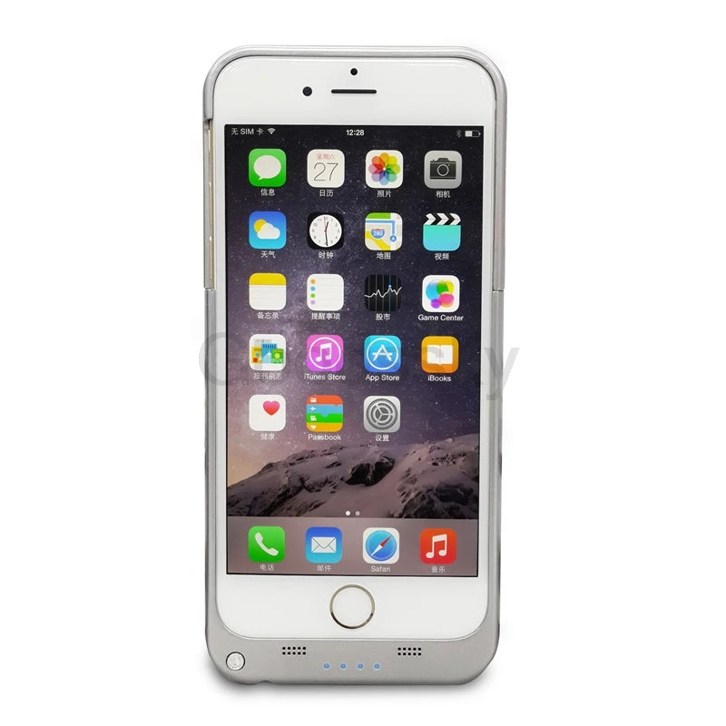 Тонкая батарея чехол для iPhone 7 8 6 6s power Bank Charing чехол для iPhone 6 6s 7 8 Plus чехол для зарядного устройства