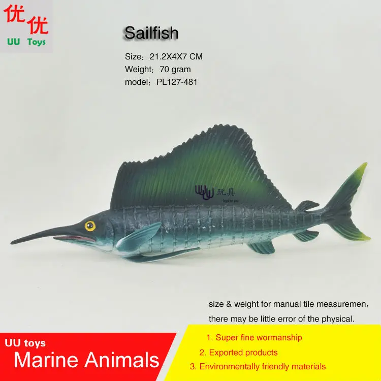 Популярные игрушки модель морской рыбы морские животные детские подарки