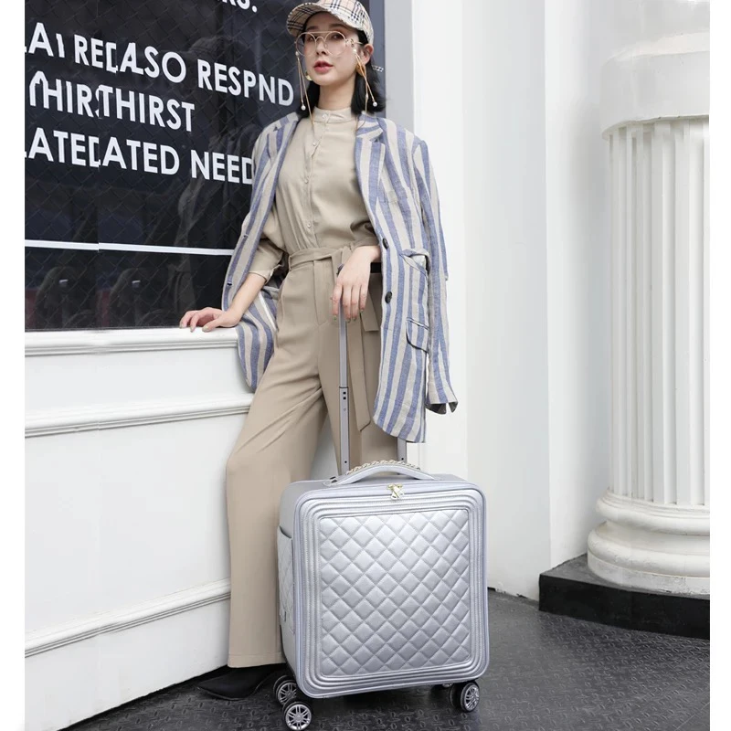 Fashion suitcase 24 inch luggage boarding set box trolley case universal wheel female 20 Korean version for women | Багаж и сумки