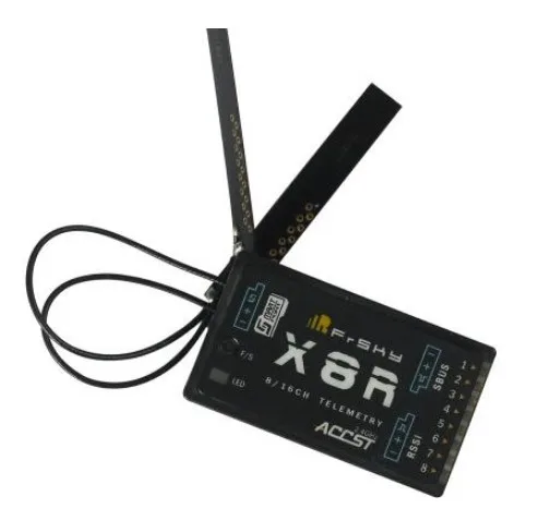 FrSky 2,4G S. Порт 8/16ch телеметрический приемник X8R для Taranis X9D-PCB антенна