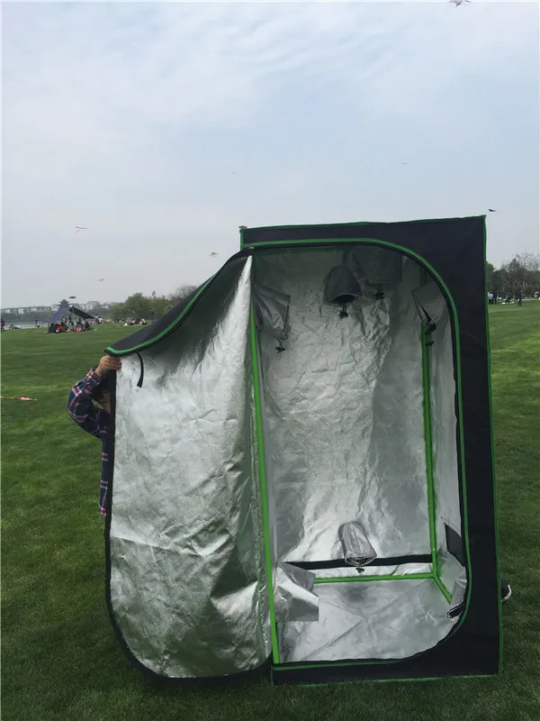 Крытый гидропоники Maylay полный тент для выращивания 600D 32x32x64 дюймов(80x80X160 см) выращивание вентиляции балкон маленькая теплица для сада