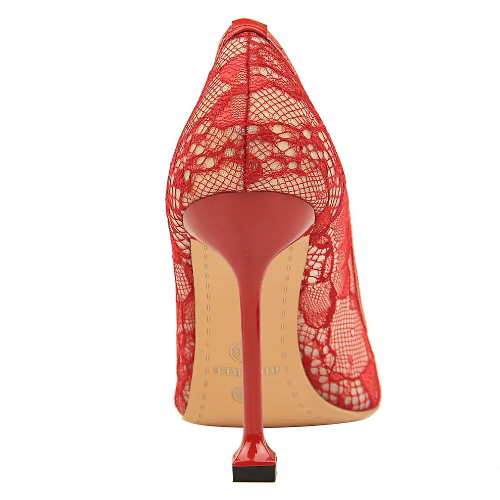 HENGSCARYING/женские туфли на высоком каблуке 10 см пикантные фиолетовые лодочки с