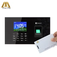 color screen tcpip fingerprint time attendance with 125khz rfid card reader support p2p function a c051 time recording