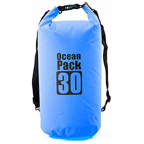 blue 30L 15L 20L 30L водонепроницаемая сумка с плечевым ремнем ПВХ брезент водонепроницаемый рюкзак для наружного кемпинга плавания - Цвет: blue 30L