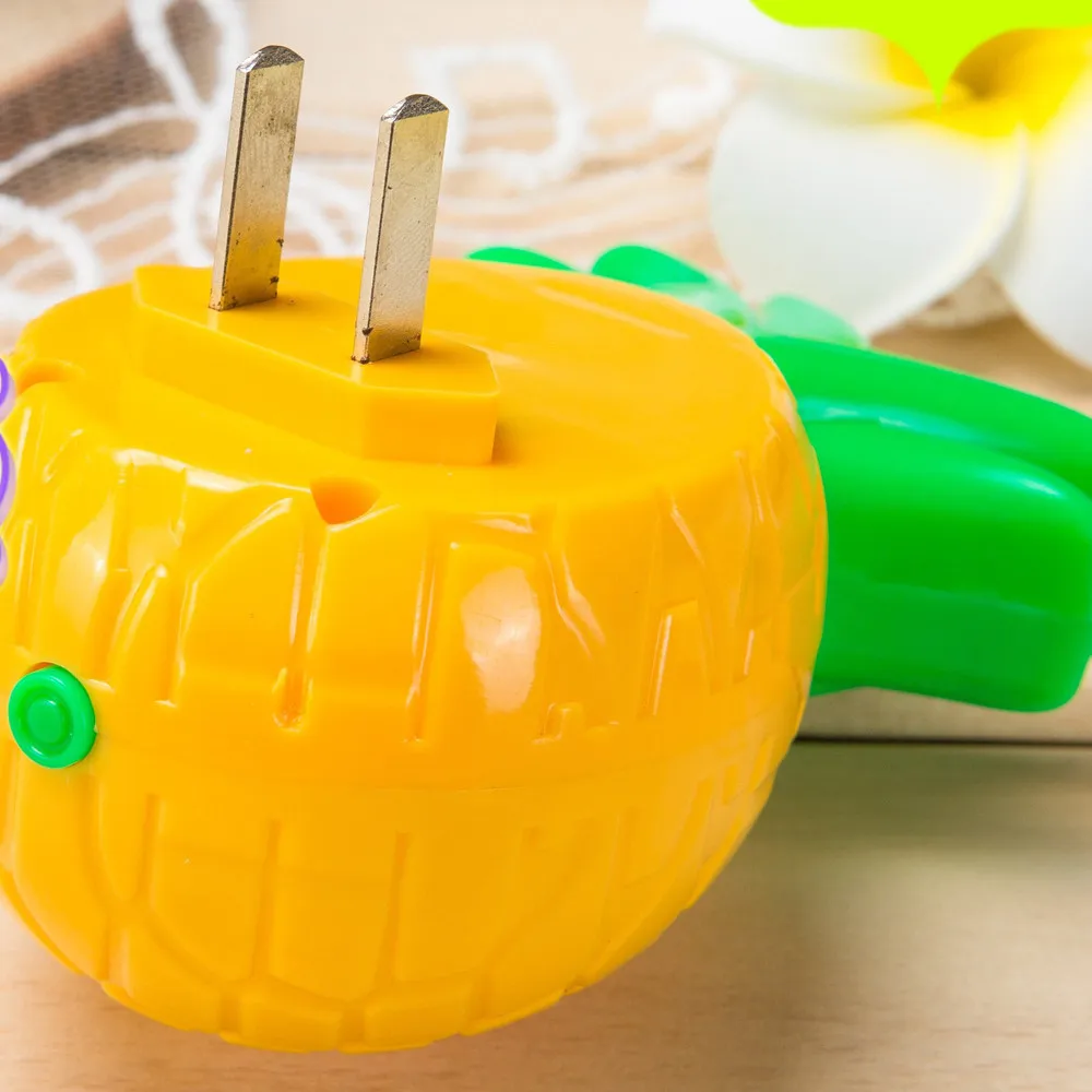 3D лампа с мультяшным ананасом моделирующий Настольный светильник светодиодный