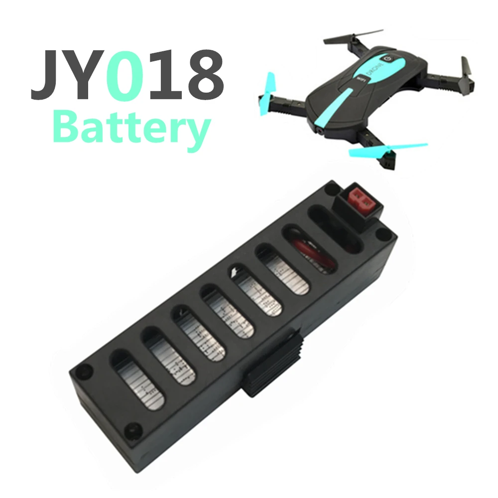 3,7 V 600mAh литий-ионная аккумуляторная батарея для JY018 GW018 Eachine Wi-Fi для квадрокоптера дрона с дистанционным управлением запасные части для jy018 батарея с 5 в 1 взаимный обмен данными между компьютером и периферийными устройствами Зарядное устройство
