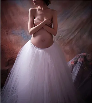 Белый Белое Кружево Королевский Материнства Белый Dress Беременных Фотографии Реквизит женщина Беременность материнства фотосессии long dress - Цвет: Белый