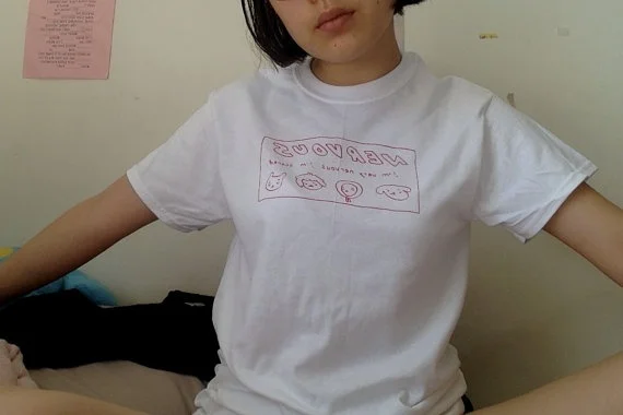 PUDO HJN, милый графический Рисунок, футболка унисекс, Tumblr, модная футболка с цитатами, Летняя Повседневная белая футболка, топы