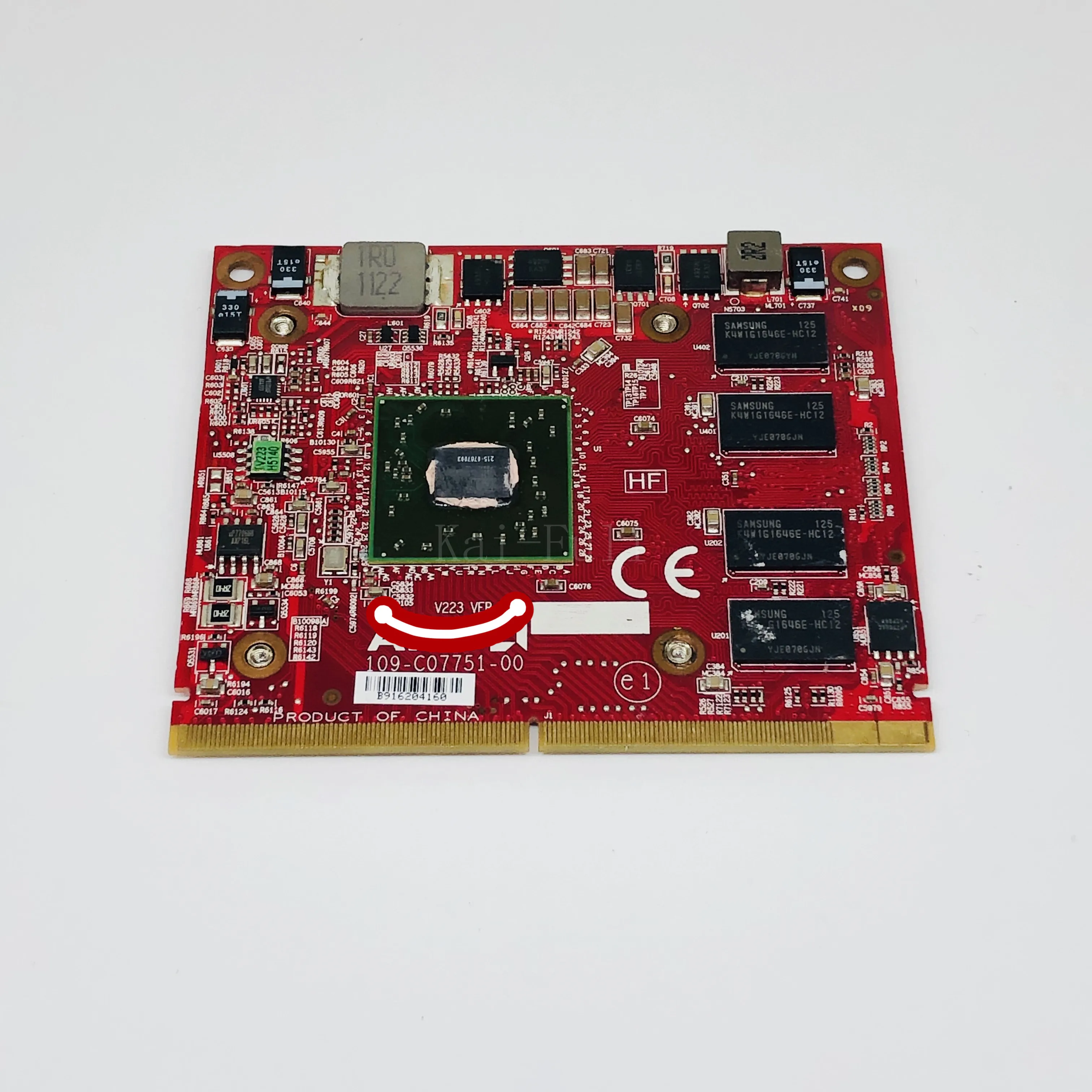 109 C07751 00 HD 5450M HD5450 VGA Видеокарта 512M DDR3 для DELL 2305|Материнские платы ноутбуков| |