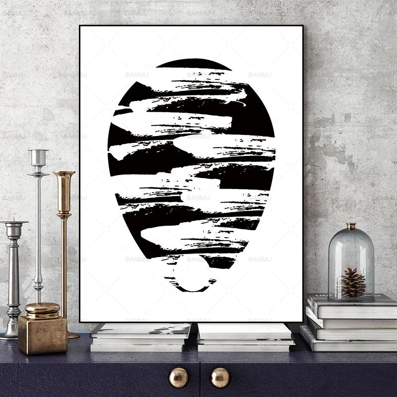 Настенное художественное изображение Абстрактная Геометрия на холсте