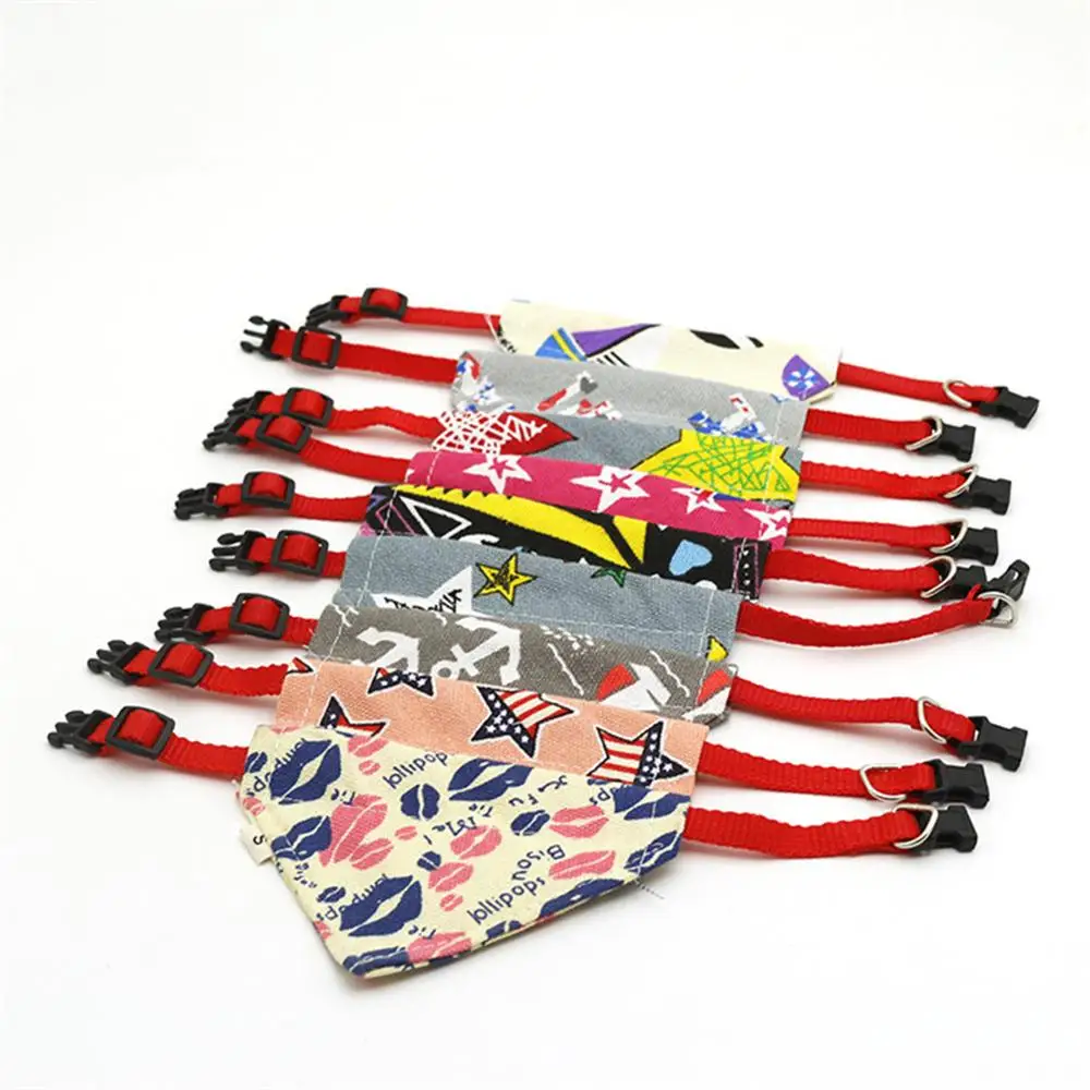 Красивый регулируемый поводок бант для собак ожерелье с галстуком ошейник в