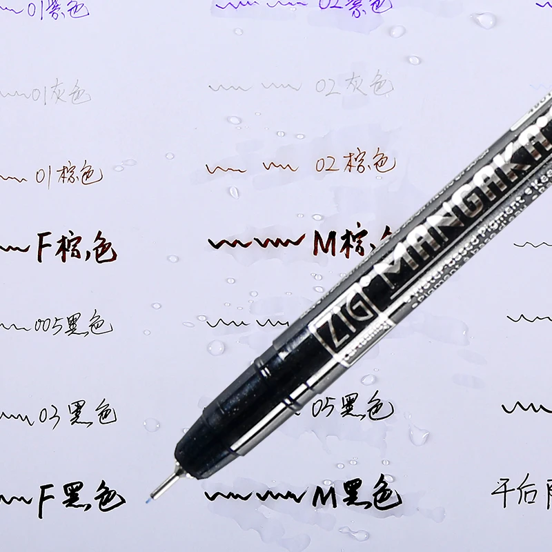 Japan Kuretake Fine Line Pen Needle Waterproof 1PCS | Канцтовары для офиса и дома