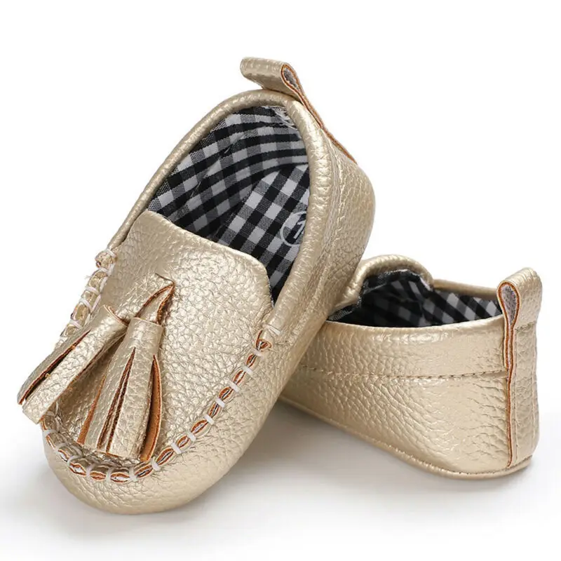 PUDCOCO для новорожденного мягкий подошва детские пинетки малышей тапочки и девочек