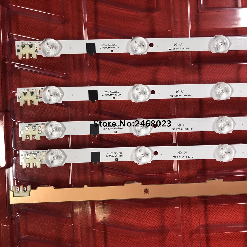 Светодиодный Подсветка для UA32f4100AR2013SVS32H UA32F4088AR UE32F5000 UA32F4000AR светодиодный полосы D2GE