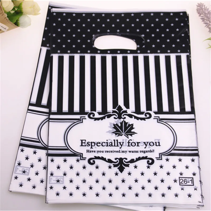 В наличии три цвета новый стиль оптовая продажа 100 шт./лот 20*30 см пластиковый пакет