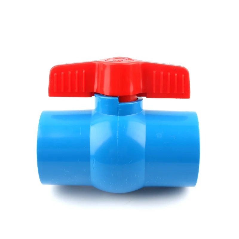 1pc PVC 1 1/2&quot x Thread 50mm to Ball Valve Slip Shut Handle Water Pipe Fittings Plumbing Tube Connector | Дом и сад