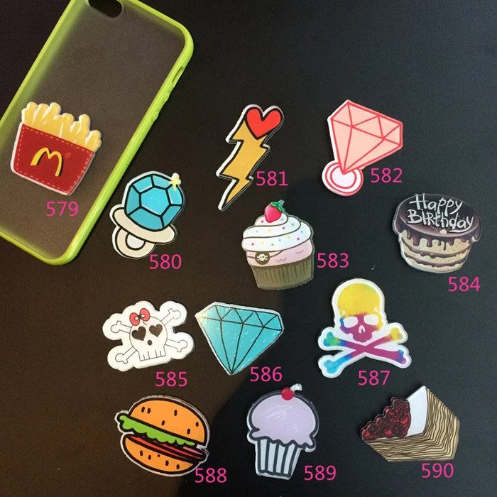 12 вариантов колец в виде гамбургера с картошкой фри бриллиантовые черепа дизайн