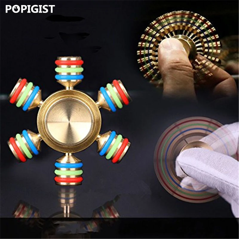 Popigist Непоседа счетчик seprovider 6 крылатый колесо обозрения сплав EDC руки Spinner Съемная