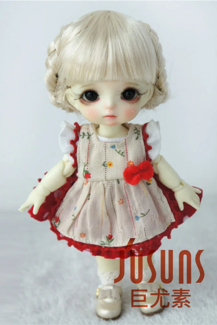 Парики Для шарнирной куклы JD156 1/12 1/8 милые балетные синтетические мохеровые