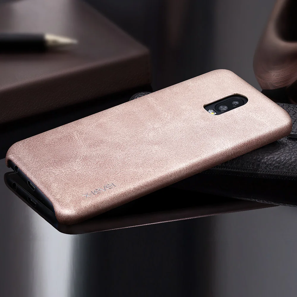 X-Level Top Quality Vintage Phone Cases For Samsug Galaxy C8 Luxury PU Leather Back Case Cover Slim Fitted | Мобильные телефоны и