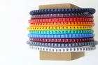 EC-1 Кабельные маркеры с буквенным принтом для детей от 0 до 9 500 шт (Each50pcs) для диаметр провода 2.6sq. Маркеры для кабелей мм  4,2 кв. мм