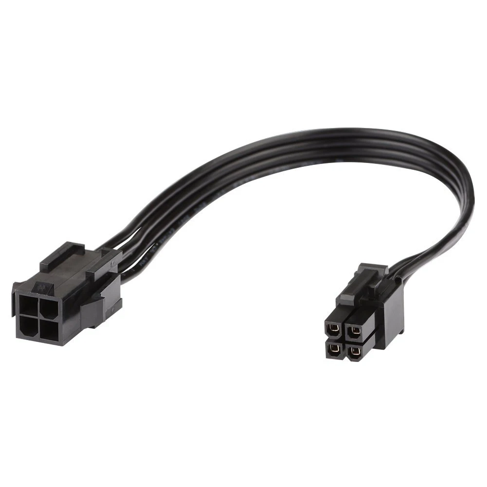 2 шт. 18AWG 34 см удлинитель Черный Медь компьютер интимные аксессуары прочный
