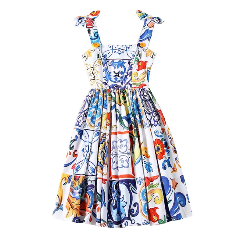 Европейское дизайнерское женское платье 2019 летнее высококачественное на