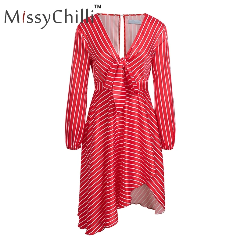 Женское платье пачка MissyChilli длинное вечернее средней длины в полоску с глубоким
