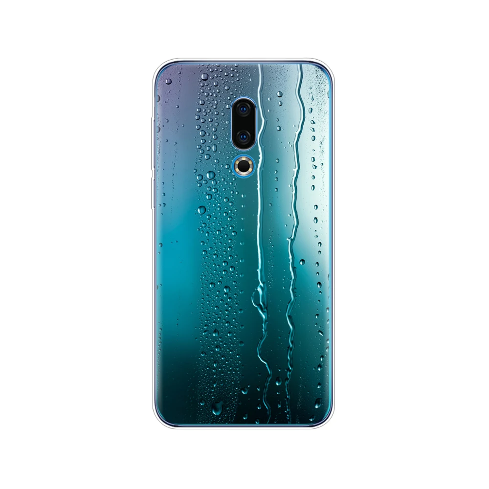 Чехол для Meizu 16th чехол 6 0 дюйма силиконовый телефона Plus накладка 5 Мягкий бампер из