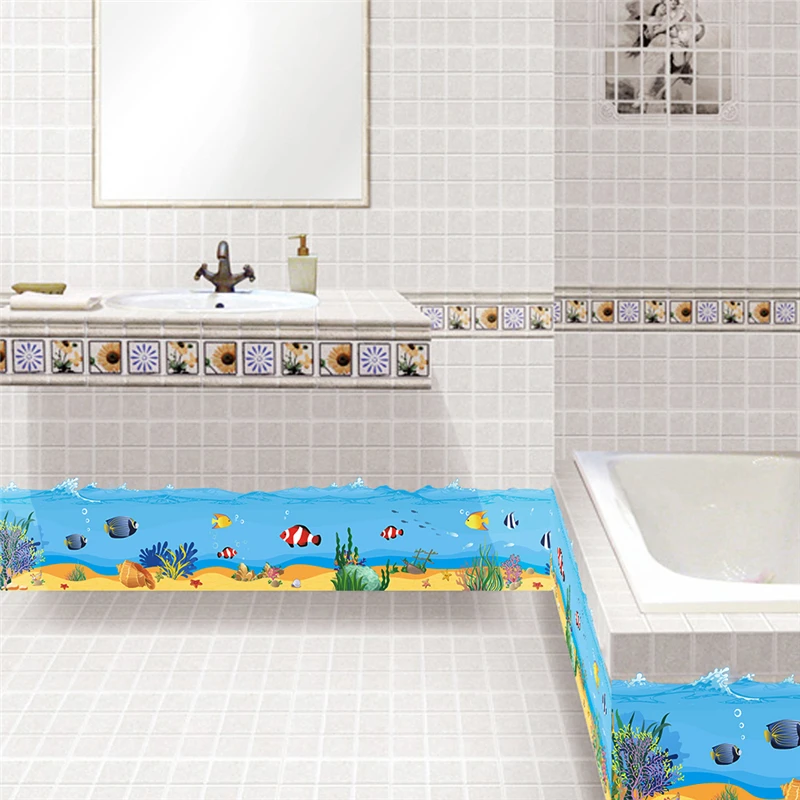 Детская Настенная Наклейка Морское дно|mural art wall stickers|mural paintingsticker ds |