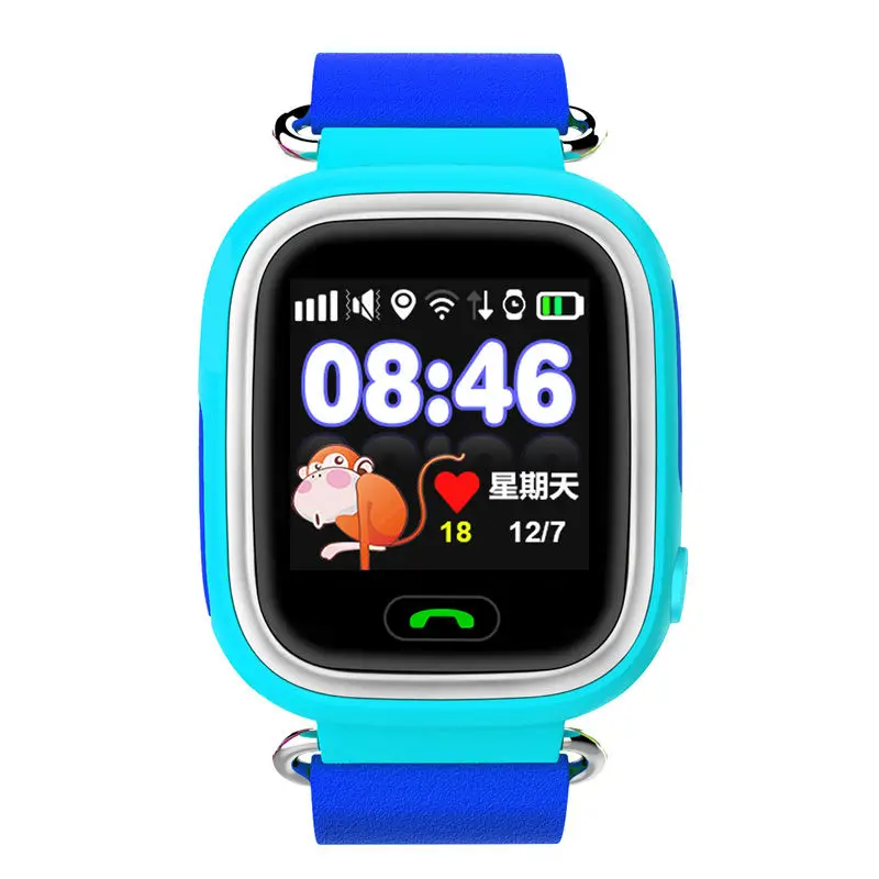 Новые умные детские часы Pewant с gps SOS монитор сна милая поддержка на запястье 2G sim