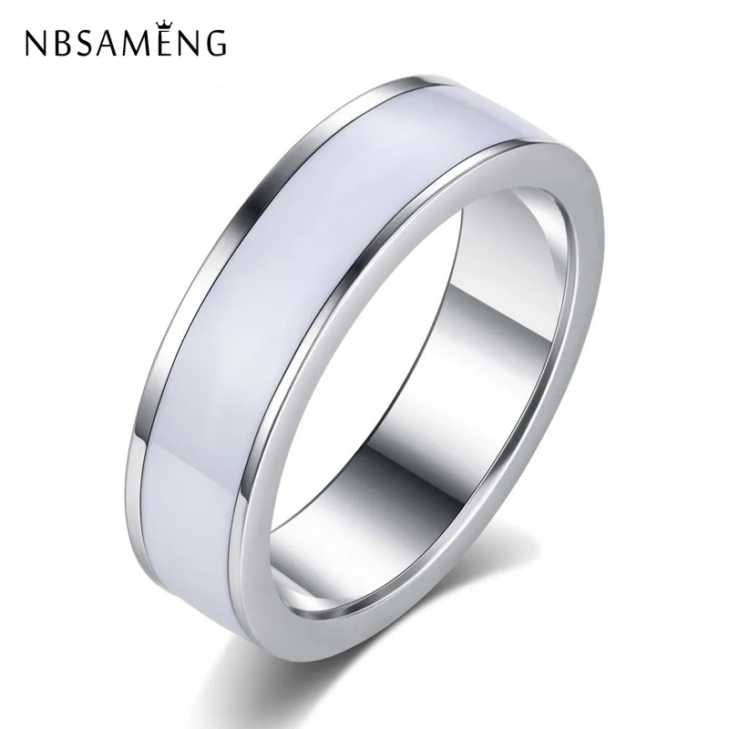 Новый Бесплатная доставка Модный серебрянный Простой Белый окрашенный глазурь