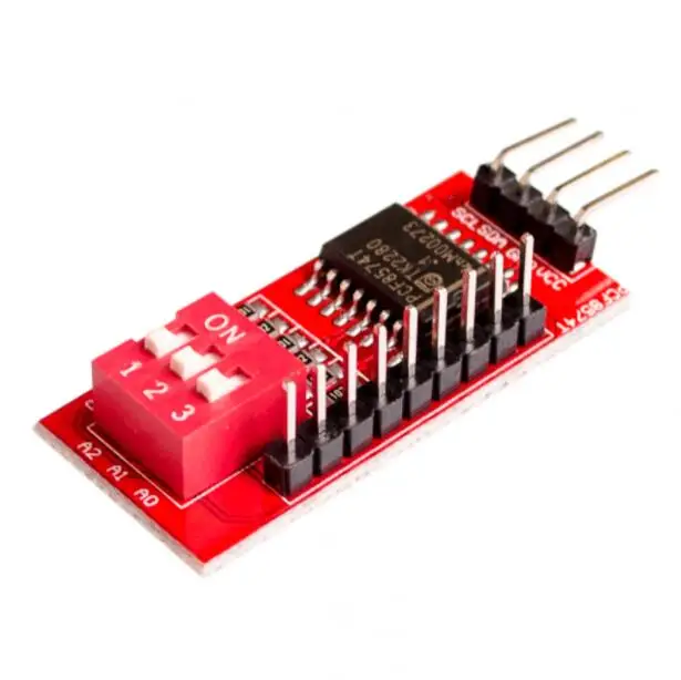 5 шт. для Arduino PCF8574T I/O интерфейса порта I2C Поддержка каскадного расширенного модуля