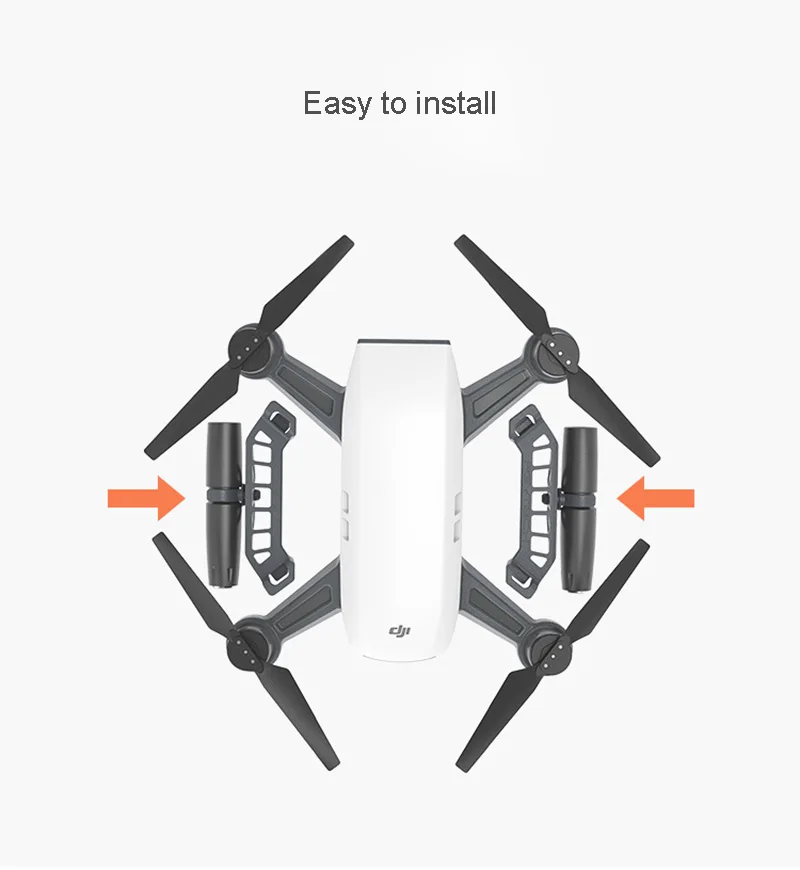 PGYTECH светодиодный свет комплект для DJI Spark портативный ночной полет светодиодные лампы Комплект для Spark Drone аксессуары