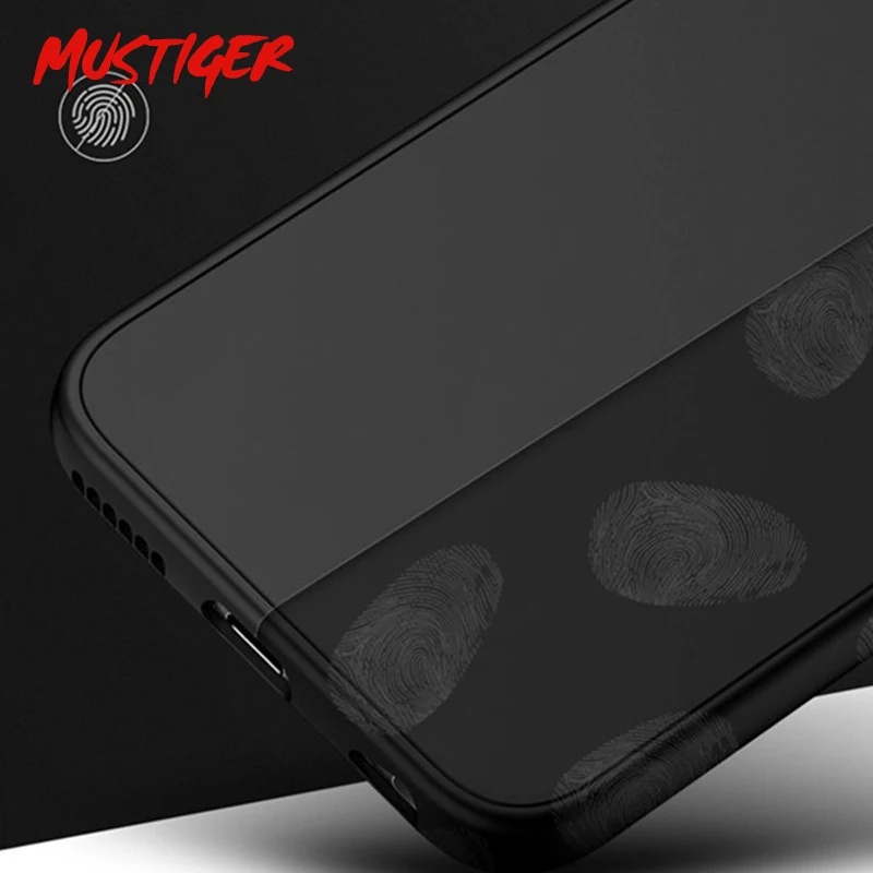 Mustiger 360 градусов Мягкий силиконовый чехол ТПУ для iPhone 6 5S SE полный Чехол 7 8 XS MAX XR 6s