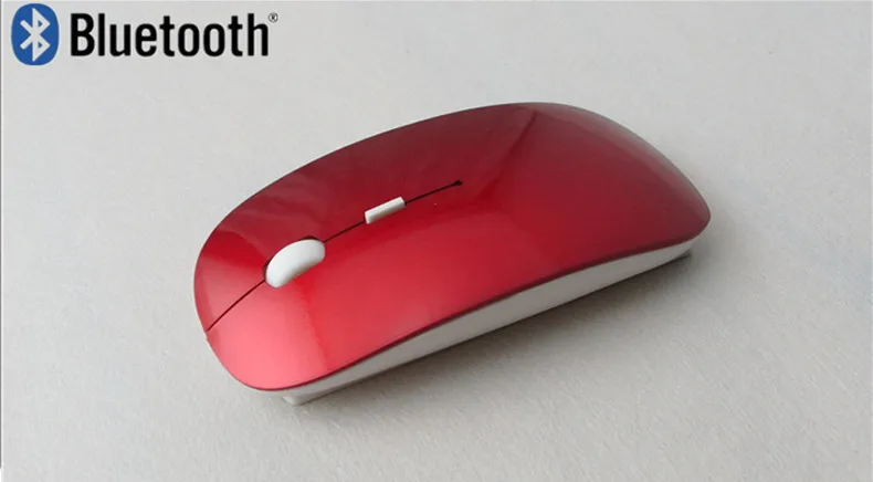 Bluetooth 3,0 Беспроводная Бесшумная мышь 1600 dpi тонкая батарея Бесшумная мышь для ноутбука настольного ПК