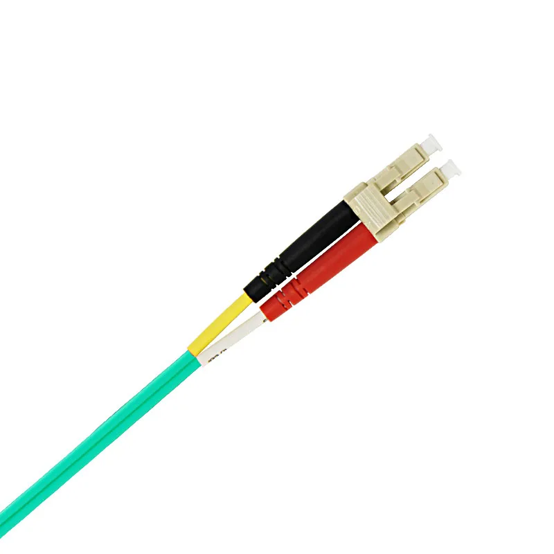 SC к LC 10GB лазерный оптимизированный многомодовый волоконный патч кабель OM3 15