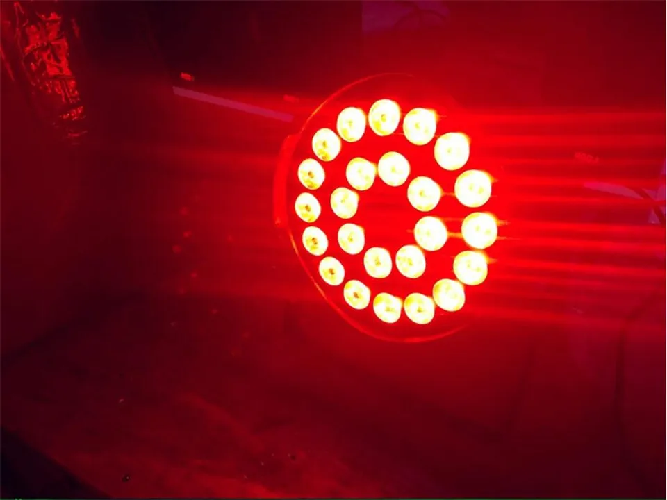 24x18 W RGBWA + UV 6in1 DMX LED Par de Lujo los dere dj iluminacion rgbwa uv llevo luz la igualdad DJ dmx | Лампы и освещение