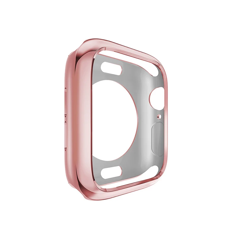 MDNEN чехол для Apple Watch, чехол для IWatch, серия 4, 3, 2, 1, размер 38 мм/40 мм/42 мм/44 мм, ТПУ чехол, HD прозрачный Ultrafino