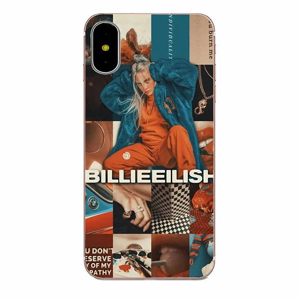 Billie Eilish Design Diy Printing Drawing TPU Phone Case For Apple iPhone 4 4S 5 5C 5S SE 6 6S 7 8 Plus X XS Max XR | Мобильные