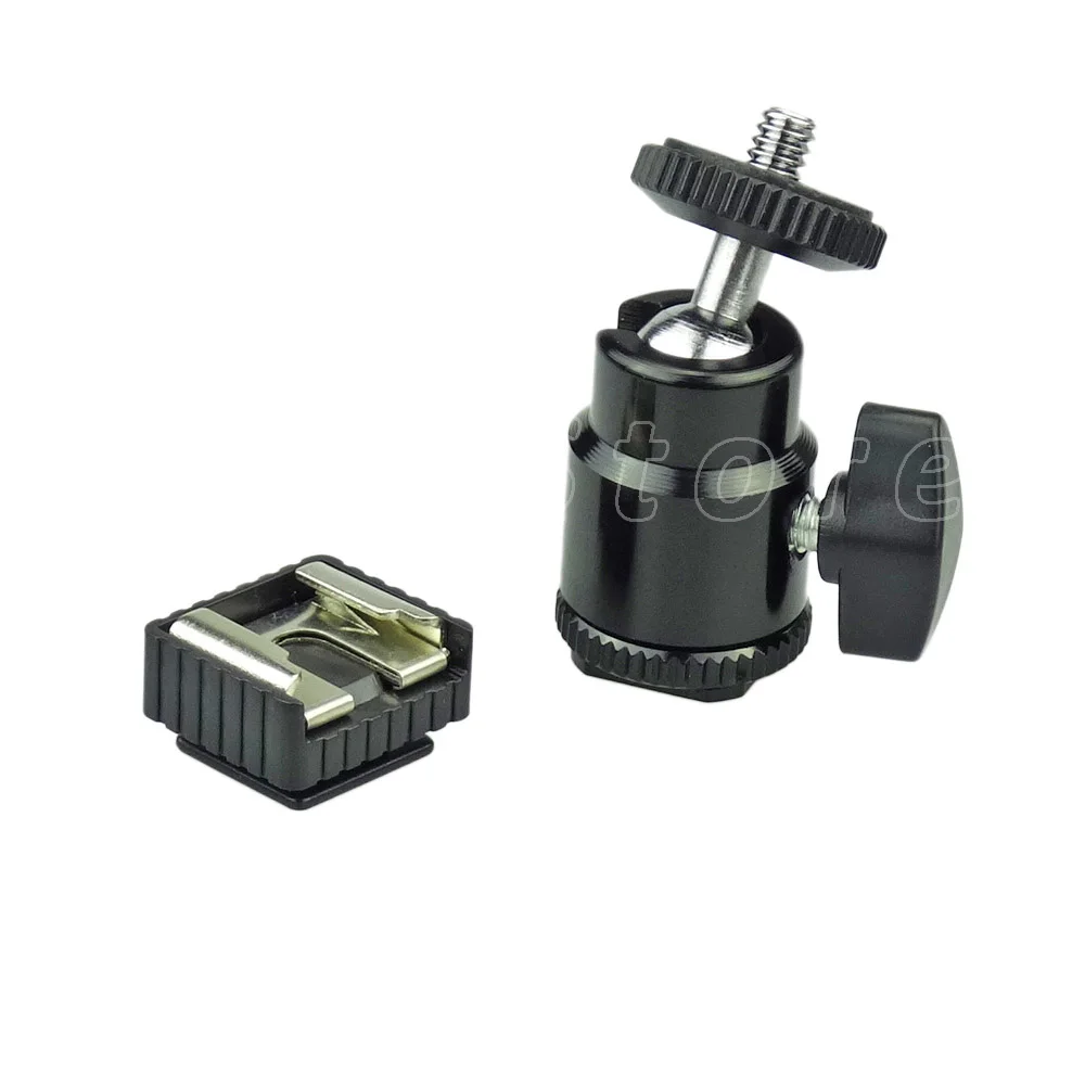 Адаптер для горячего башмака поворот на 360 градусов с разъемом и основанием