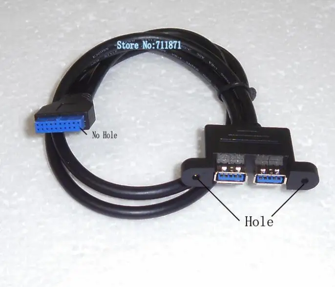 USB3.0 материнская плата 20 контактов к Женский концентратор настольный компьютер