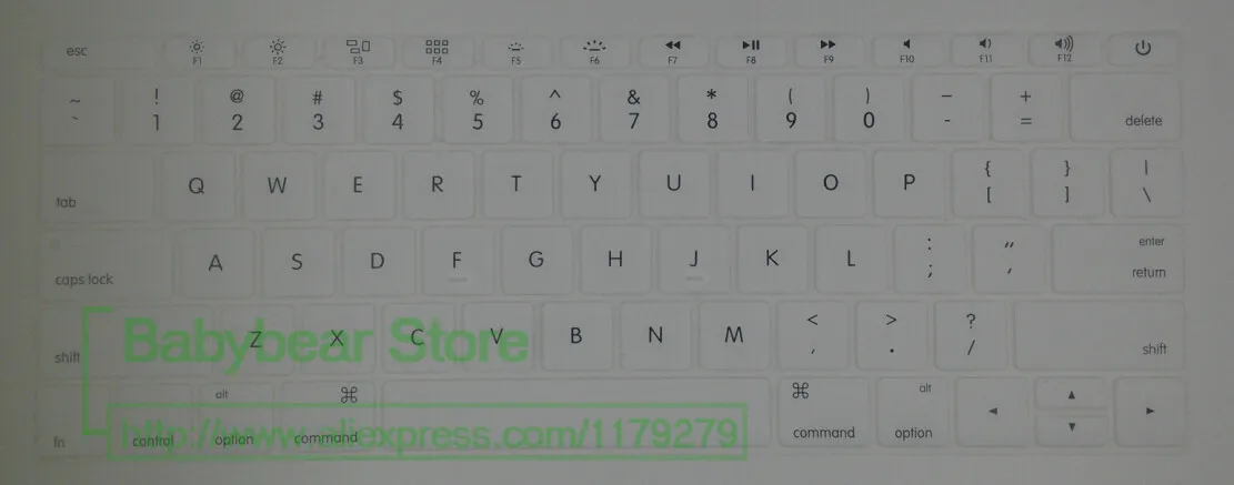 white Для Macbook Pro 13 не Сенсорная панель Модель A1708 чехол для клавиатуры Защитная силиконовая кожа версия США - Цвет: white