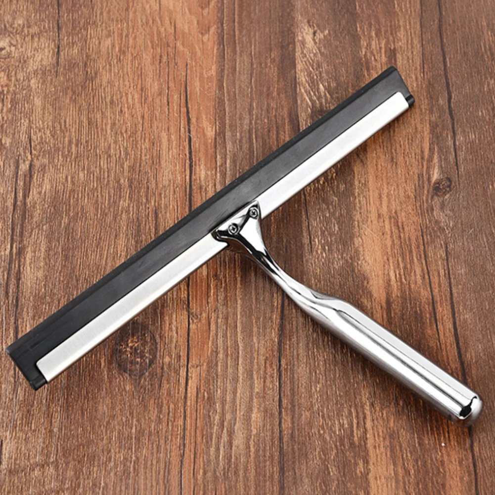Car Tools Clean Window Mirror Brush Bathroom All-Purpose Kitchen Glass Squeegee Wiper Restaurant Shower Removal Stainless Steel | Дом и сад