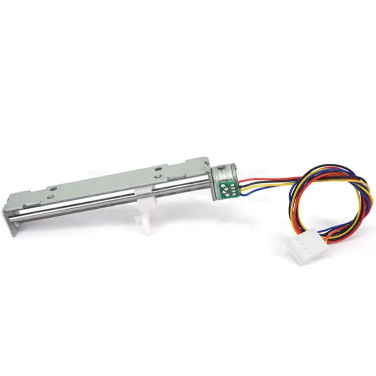 90 мм линейный винтовой слайдер шаговый двигатель 2-фазный 4-проводной привод тяги
