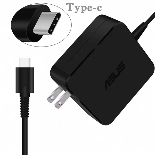 Белый 65 Вт usb type-C адаптер для ноутбука Зарядное устройство для Asus lenovo ThinkPad 20 в 3.25A 15 в 3A 9 В 3A 12 В 3A 5 в 2A адаптер питания переменного тока - Цвет: Белый
